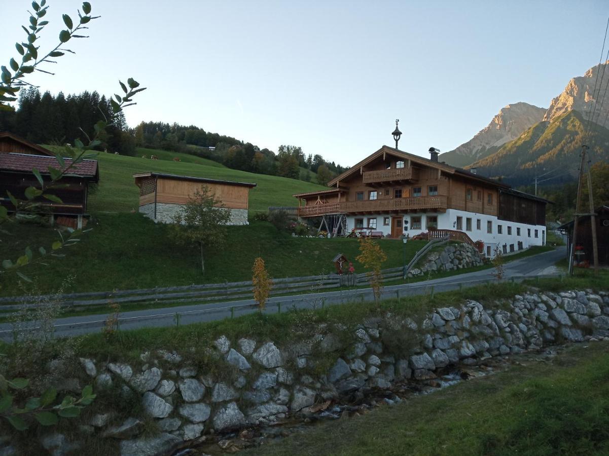 Apartamento Onemooshof Maria Alm am Steinernen Meer Exterior foto
